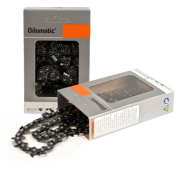 8TEN Chainsaw Chain 16 inch Bar .050 Gauge .375 Pitch 55 Drive Links for Stihl MS191-MS251 009-025